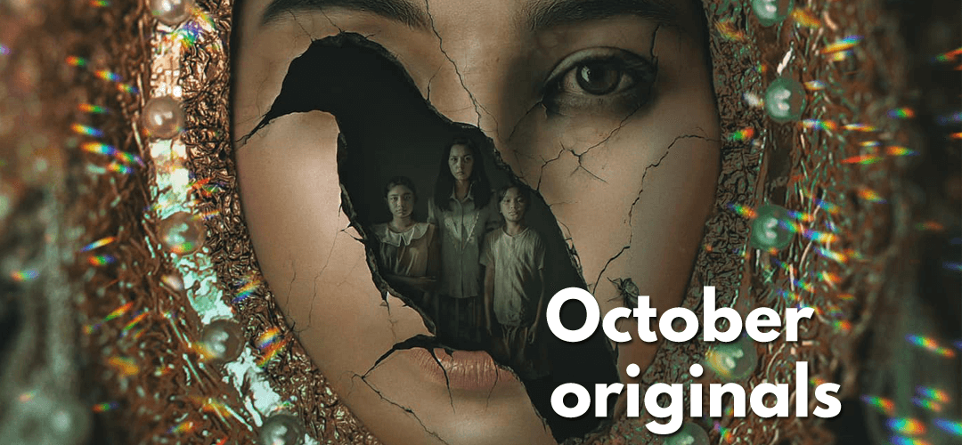 Closeup of In My Mother’s Skin movie poster for Original Movies in October post