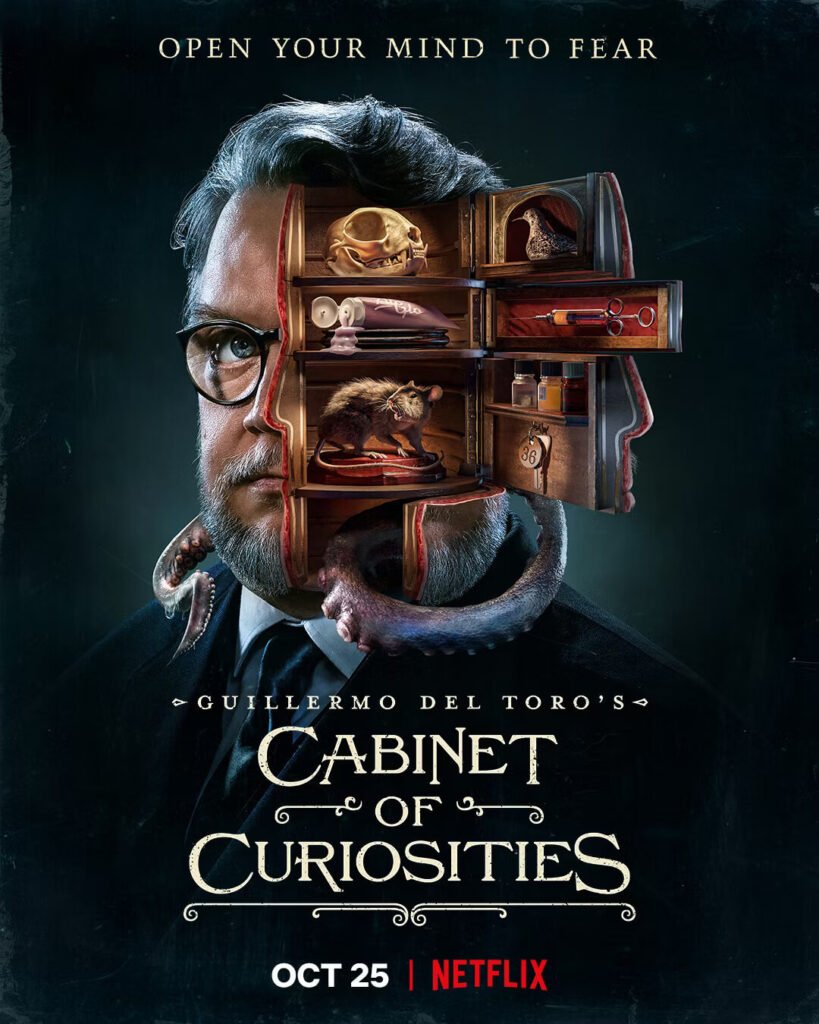 Poster for Cabinet of Curiosities - Anthology horror series on Netflix
