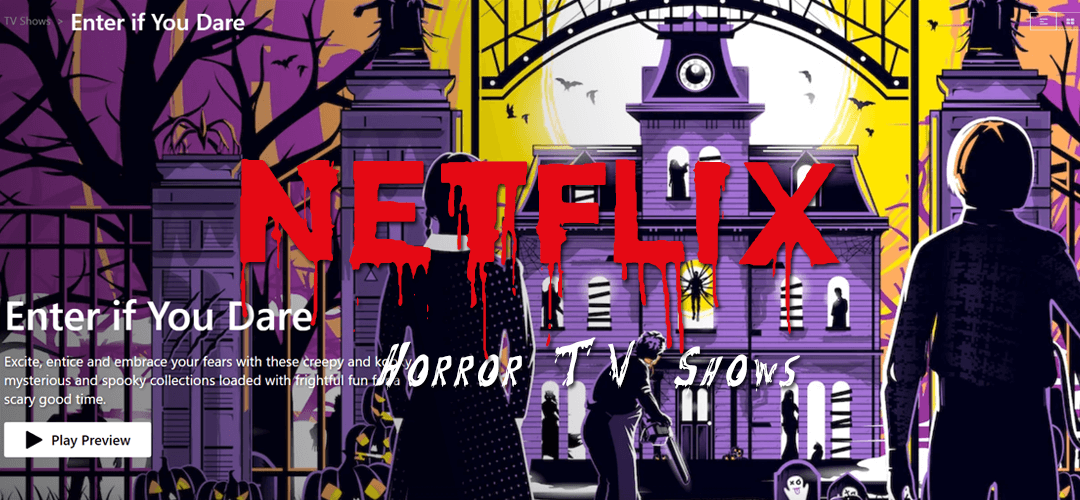 Title card for Netflix horror series
